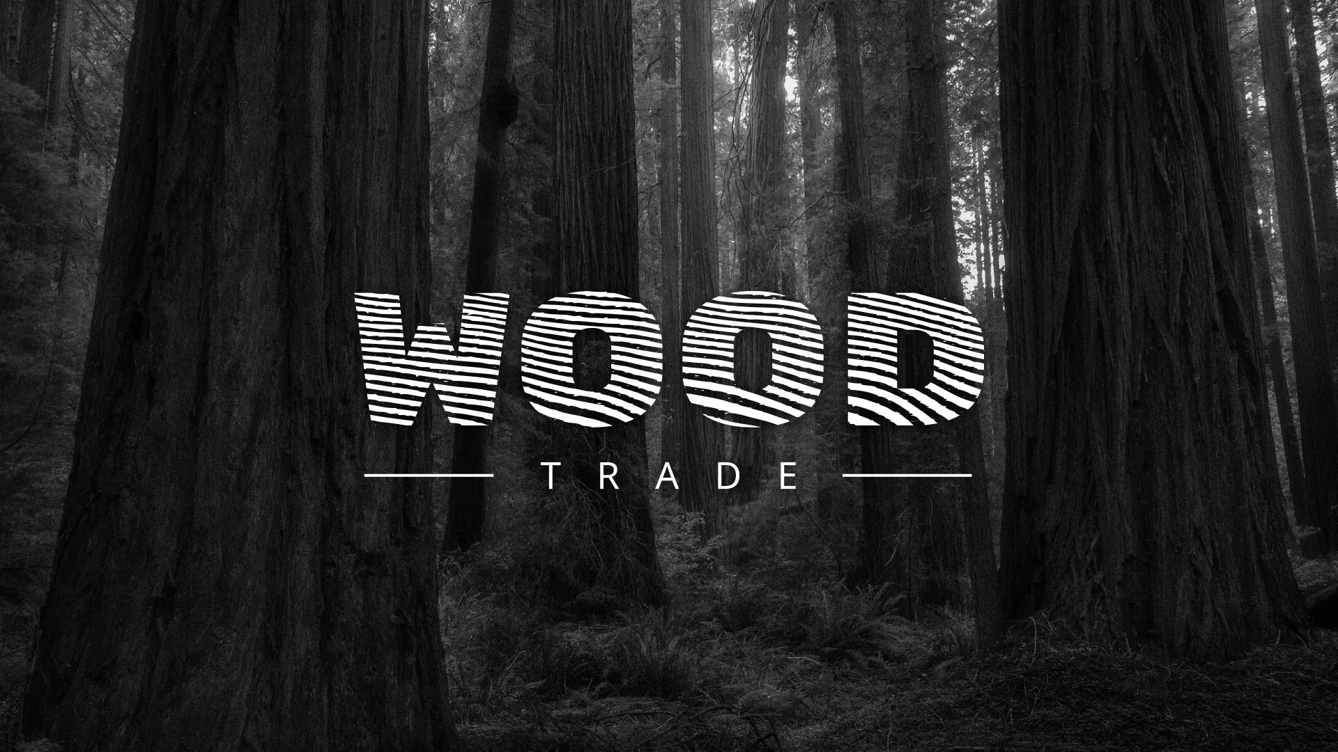 Разработка логотипа для компании «Wood Trade» в Суоярви